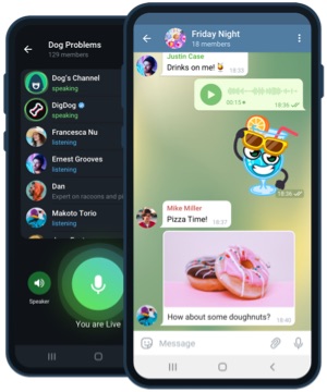Telegram Android Interface
